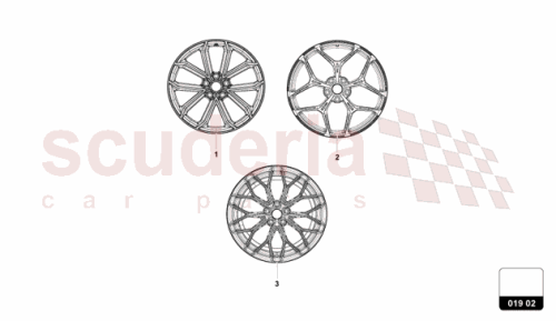 Part Diagram for Lamborghini 47B698996L