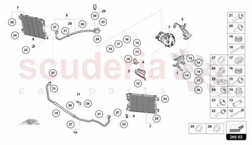 Part Diagram for Lamborghini 47B816750A