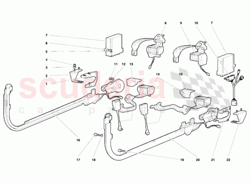 Part Diagram for Lamborghini 009490301