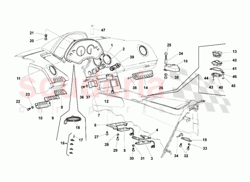 Part Diagram for Lamborghini 410920901A