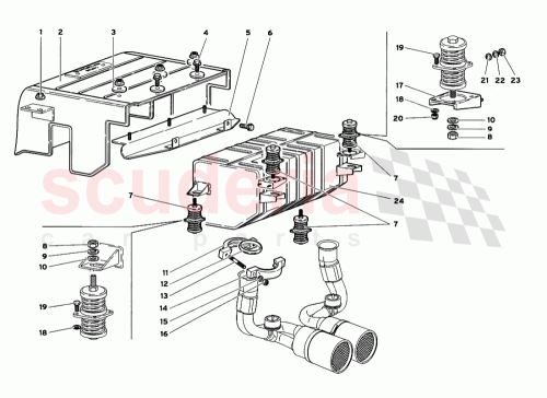 Part Diagram for Lamborghini 0044006410