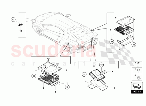 Part Diagram for Lamborghini 470906508B