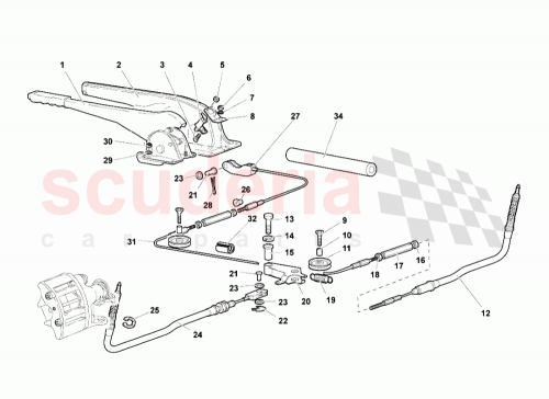 Part Diagram for Lamborghini 417711115
