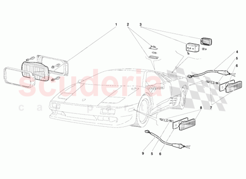 Part Diagram for Lamborghini 006130863
