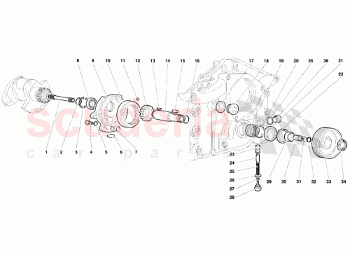 Part Diagram for Lamborghini 008575001