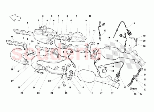 Part Diagram for Lamborghini 036906262J