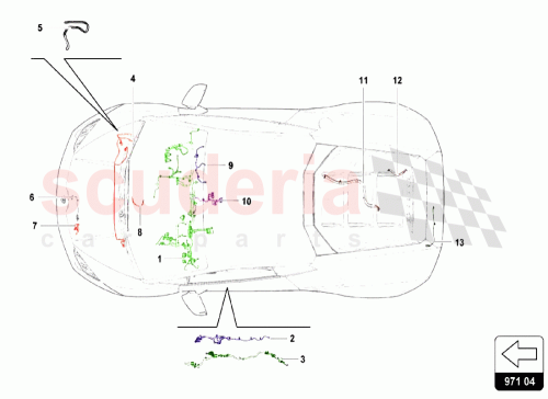 Part Diagram for Lamborghini 4T1971051