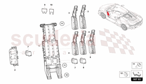 Part Diagram for Lamborghini N10261515