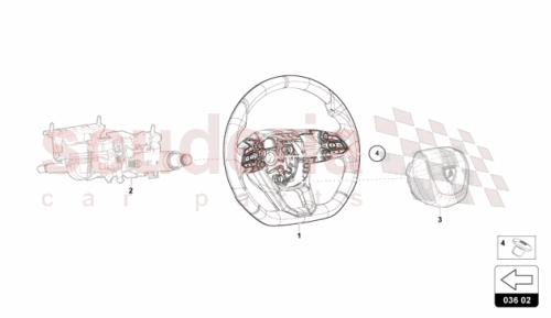Part Diagram for Lamborghini 47B419093
