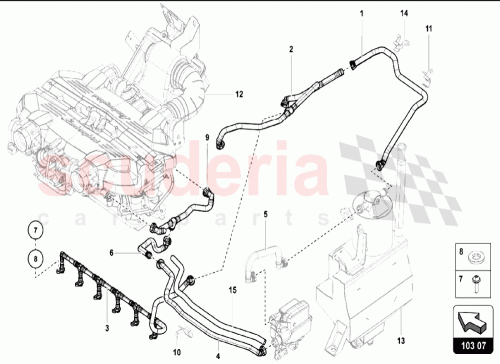 Part Diagram for Lamborghini 470103214C