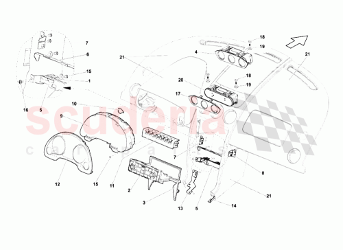 Part Diagram for Lamborghini 400920900A