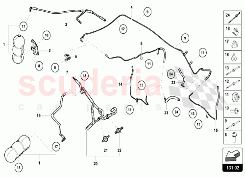 Part Diagram for Lamborghini N90925202