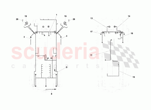 Part Diagram for Lamborghini 407971551J