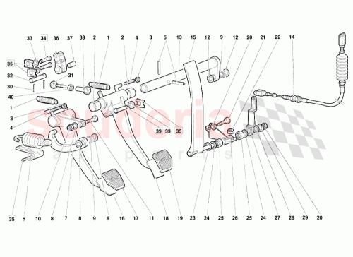 Part Diagram for Lamborghini 004225066