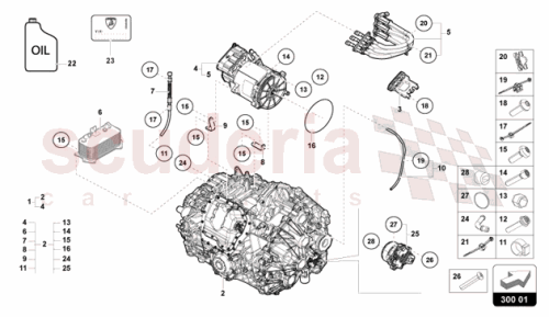 Part Diagram for Lamborghini 4LA325581