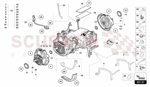 Part Diagram for Lamborghini 0EQ901112