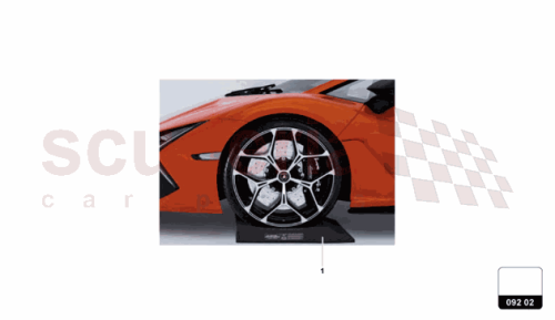 Part Diagram for Lamborghini 400091365