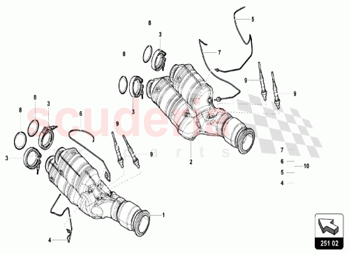Part Diagram for Lamborghini 470919523D