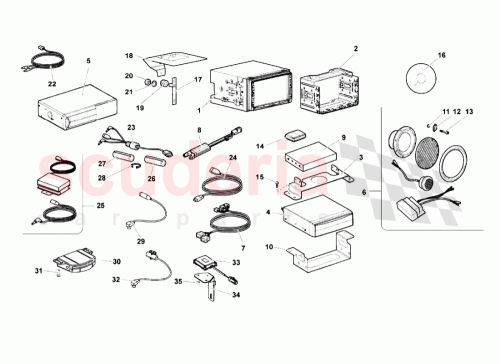 Part Diagram for Lamborghini 191971790A