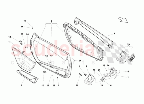 Part Diagram for Lamborghini 400868099E