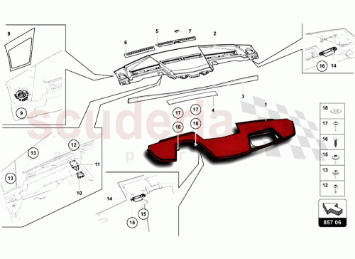 Part Diagram for Lamborghini 470858439A