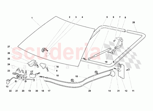Part Diagram for Lamborghini WHT003570