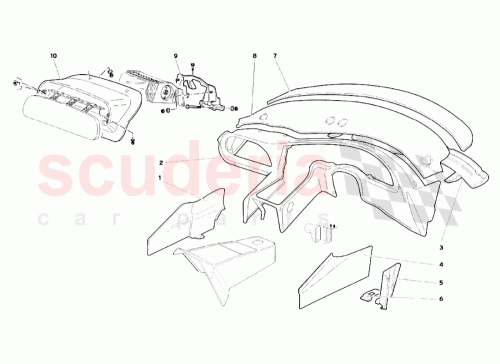Part Diagram for Lamborghini 009914132