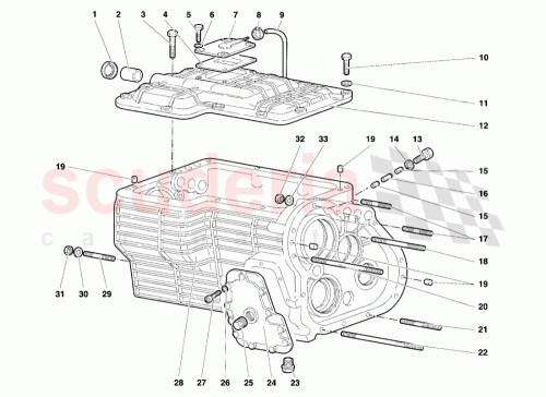 Part Diagram for Lamborghini 002428586
