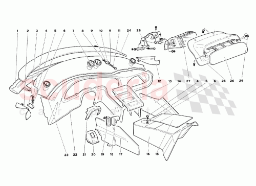 Part Diagram for Lamborghini 0069003720