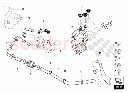 Part Diagram for Lamborghini 470117157C