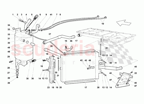 Part Diagram for Lamborghini 410853595