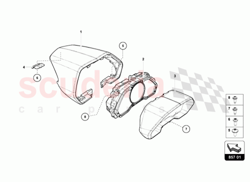 Part Diagram for Lamborghini 470920900G