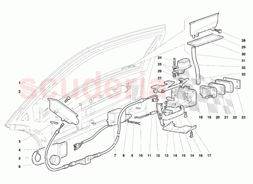 Part Diagram for Lamborghini 009421236
