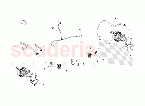 Part Diagram for Lamborghini 407133897
