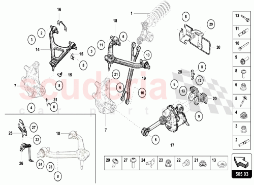 Part Diagram for Lamborghini 470599504