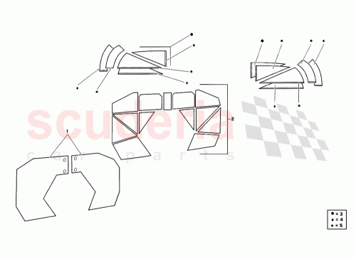 Part Diagram for Lamborghini 310132017