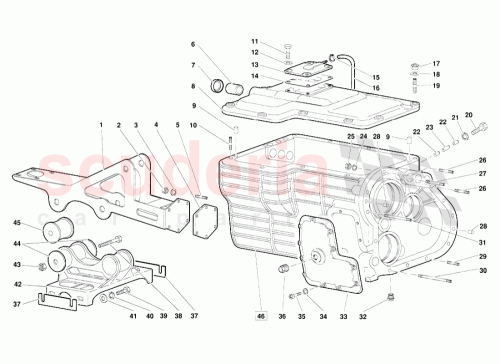 Part Diagram for Lamborghini 008830204
