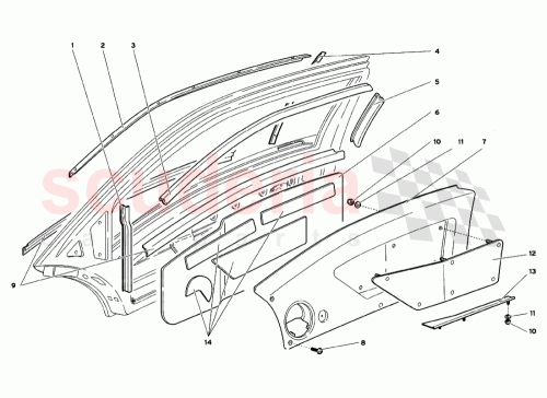 Part Diagram for Lamborghini 0072004711