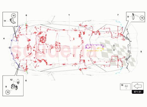 Part Diagram for Lamborghini 470814593A