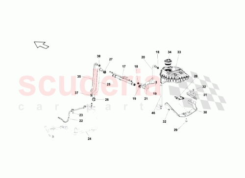 Part Diagram for Lamborghini 407121472