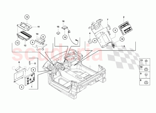 Part Diagram for Lamborghini 8K0907064CD