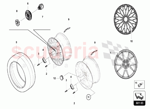 Part Diagram for Lamborghini 470601017AE