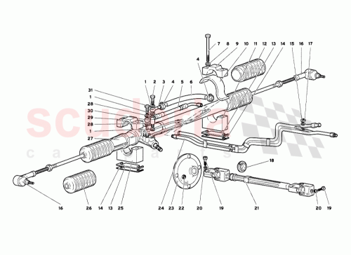 Part Diagram for Lamborghini 0040006764