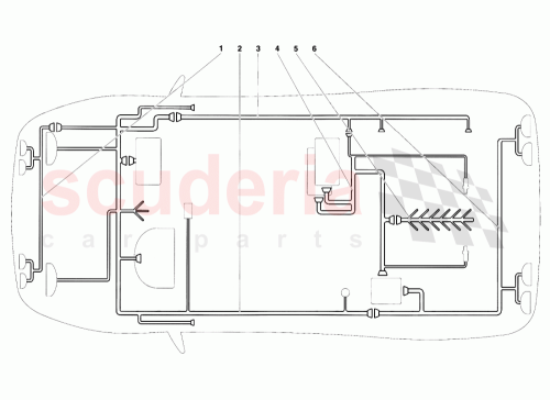 Part Diagram for Lamborghini 006136115