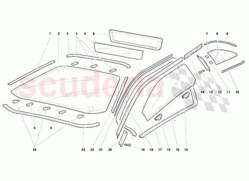Part Diagram for Lamborghini 0070004150