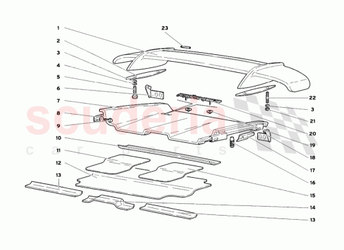 Part Diagram for Lamborghini 0097004614