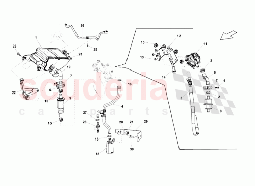 Part Diagram for Lamborghini 407201369