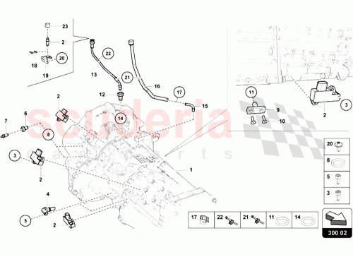 Part Diagram for Lamborghini 0CE141297A