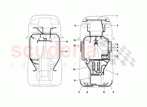 Part Diagram for Lamborghini 0061007725