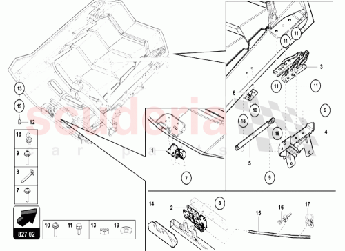 Part Diagram for Lamborghini 476823509